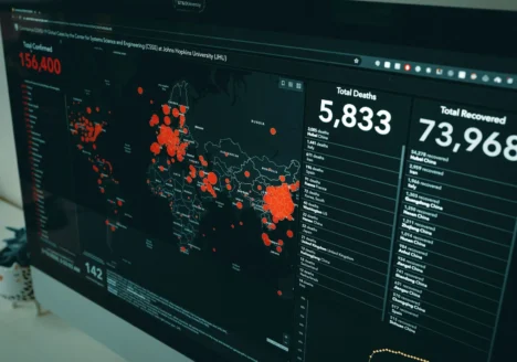 tablero de visualización de datos